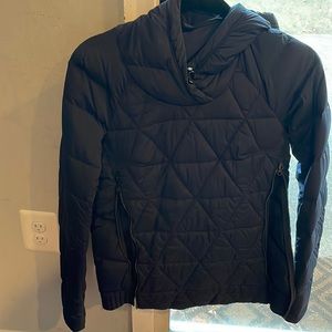 Women's Lululemon Navy Down Pullover Hoodie